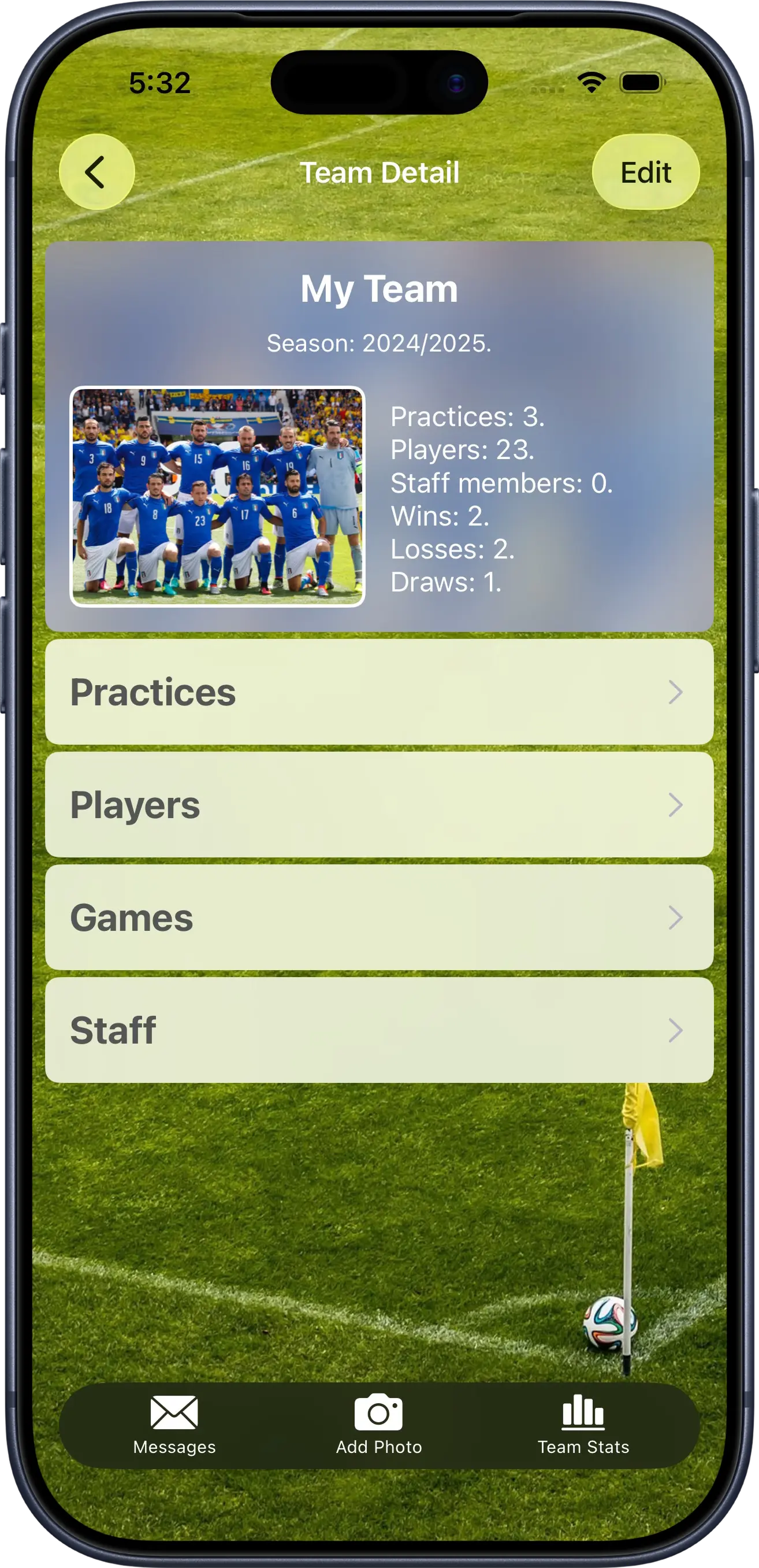 Assistant Coach Soccer app